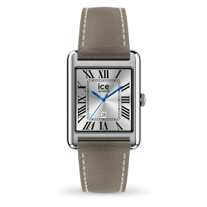 Connected klocka Ice-Watch SMART TKS 2.0 Silver Grey Medium läderrem 025621