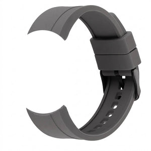 Bracelet de montre Ice-Watch silicone gris Gray 22 mm boucle argentée
