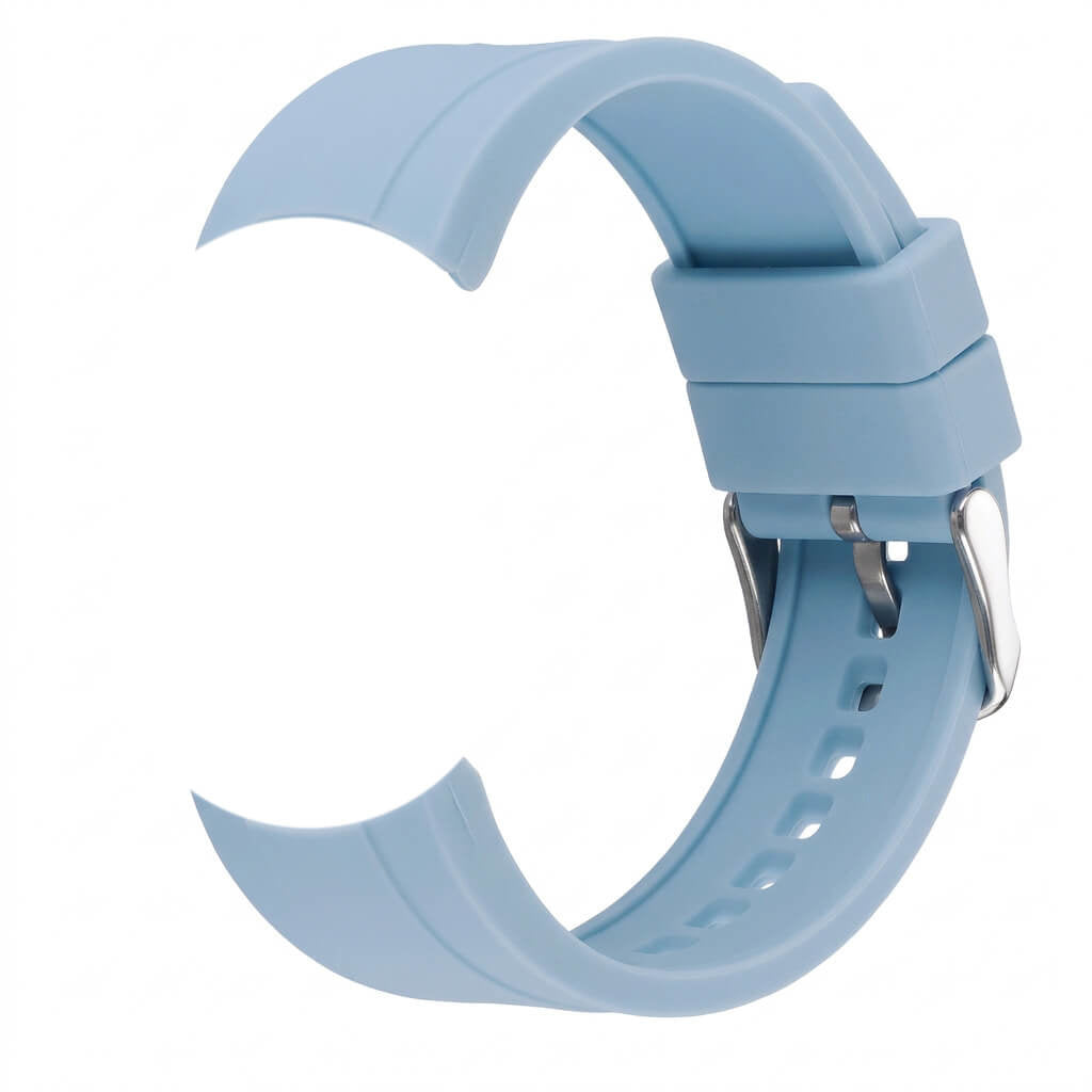 Bracelet de montre Ice-Watch silicone bleu Blue 22 mm boucle argentée