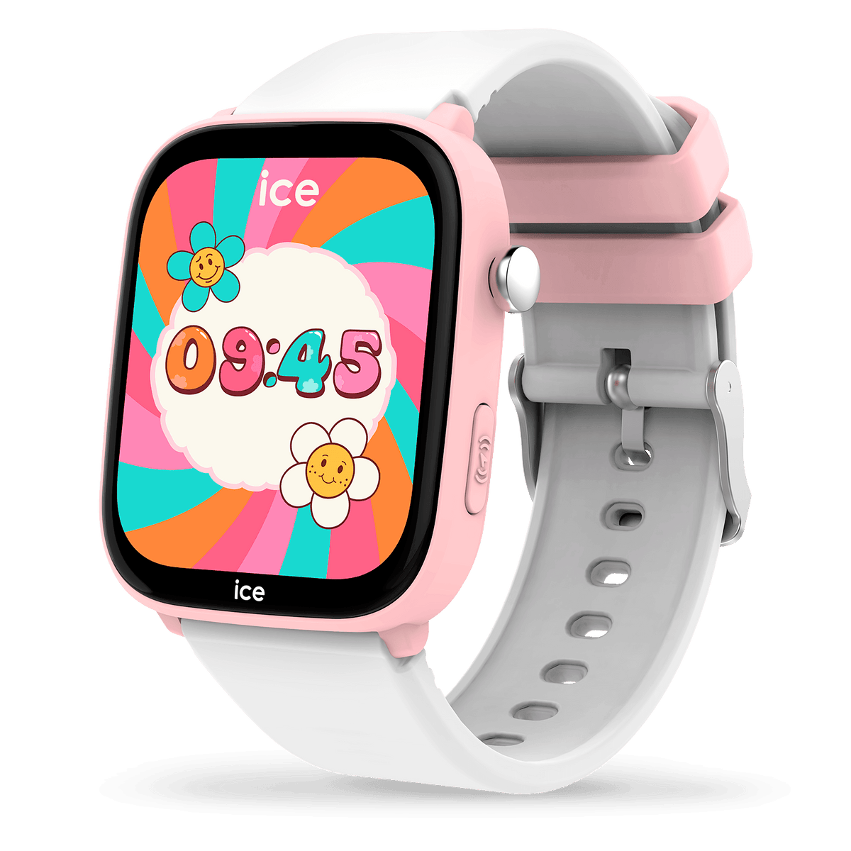 Reloj conectado Ice-Watch SMART JUNIOR FIND HUB Rosa Blanco 025681 vista 2