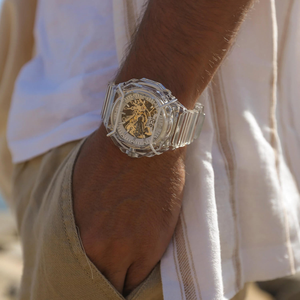 Ice-Watch BEWATCH 2 transparant skelet 025684 bekijken 5