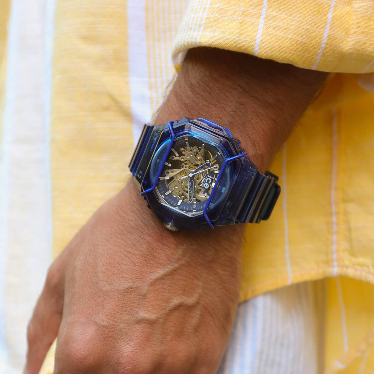 Ice-Watch BEWATCH 2 Blue Skeleton 025685 προβολή 5
