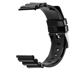 Bracelet de montre Ice-Watch polyuréthane bleu Clear Blue 22 mm boucle argentée