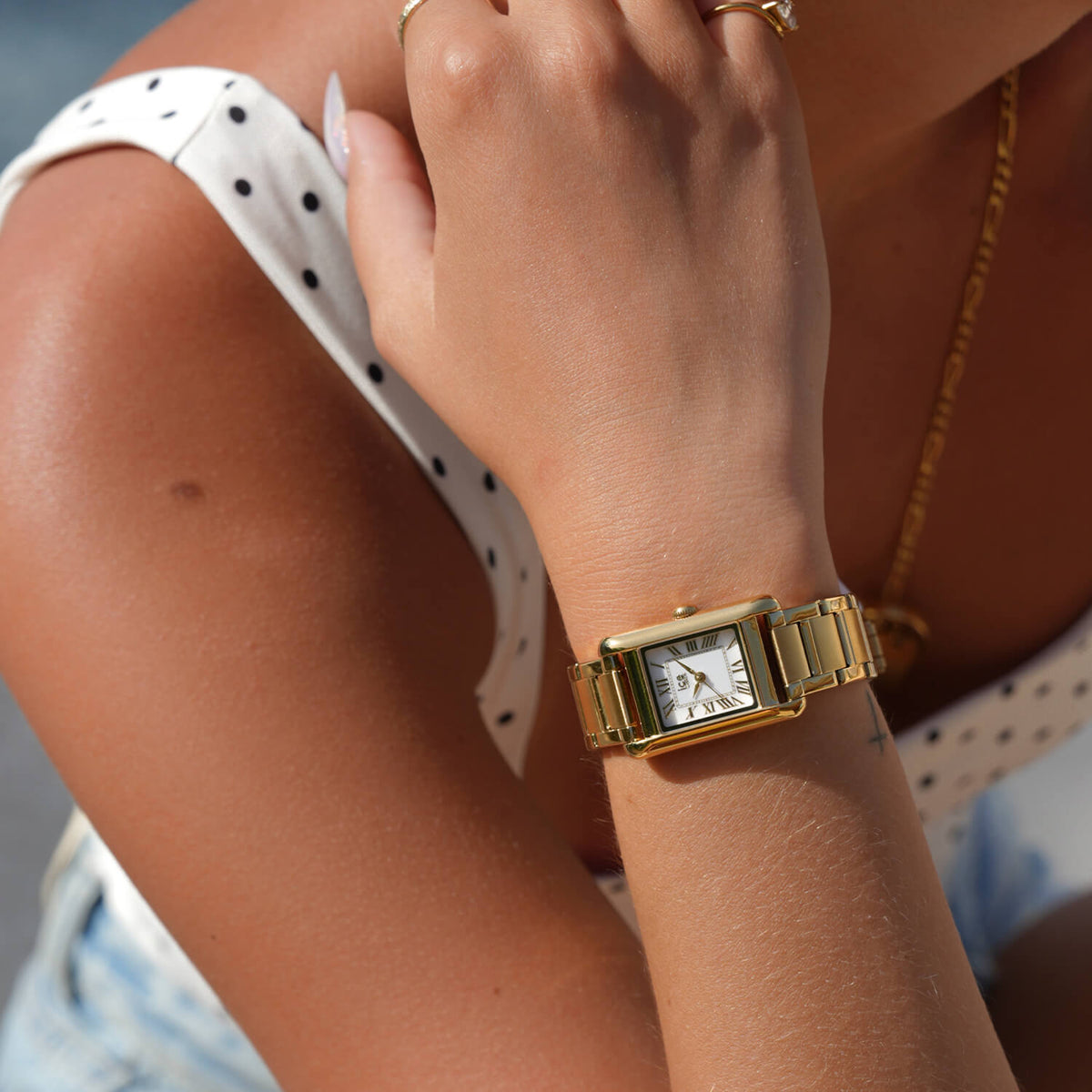 Ice-Watch ART DECO Gold White 025720 visning 5