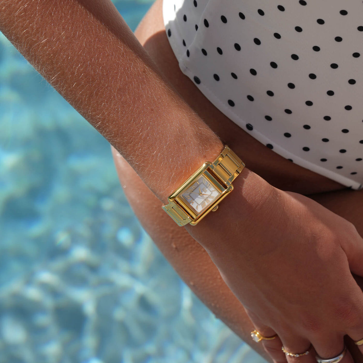 Ice-Watch ART DECO Gold White 025720 visning 6