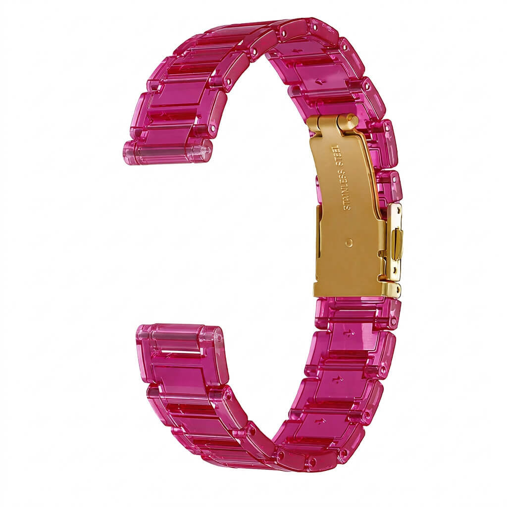 Bracelet de montre Ice-Watch polyamide rose Clear Pink 16 mm boucle argentée