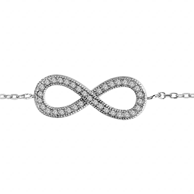 Pulseira Oito Formatos – Prata | Azuline ver 2