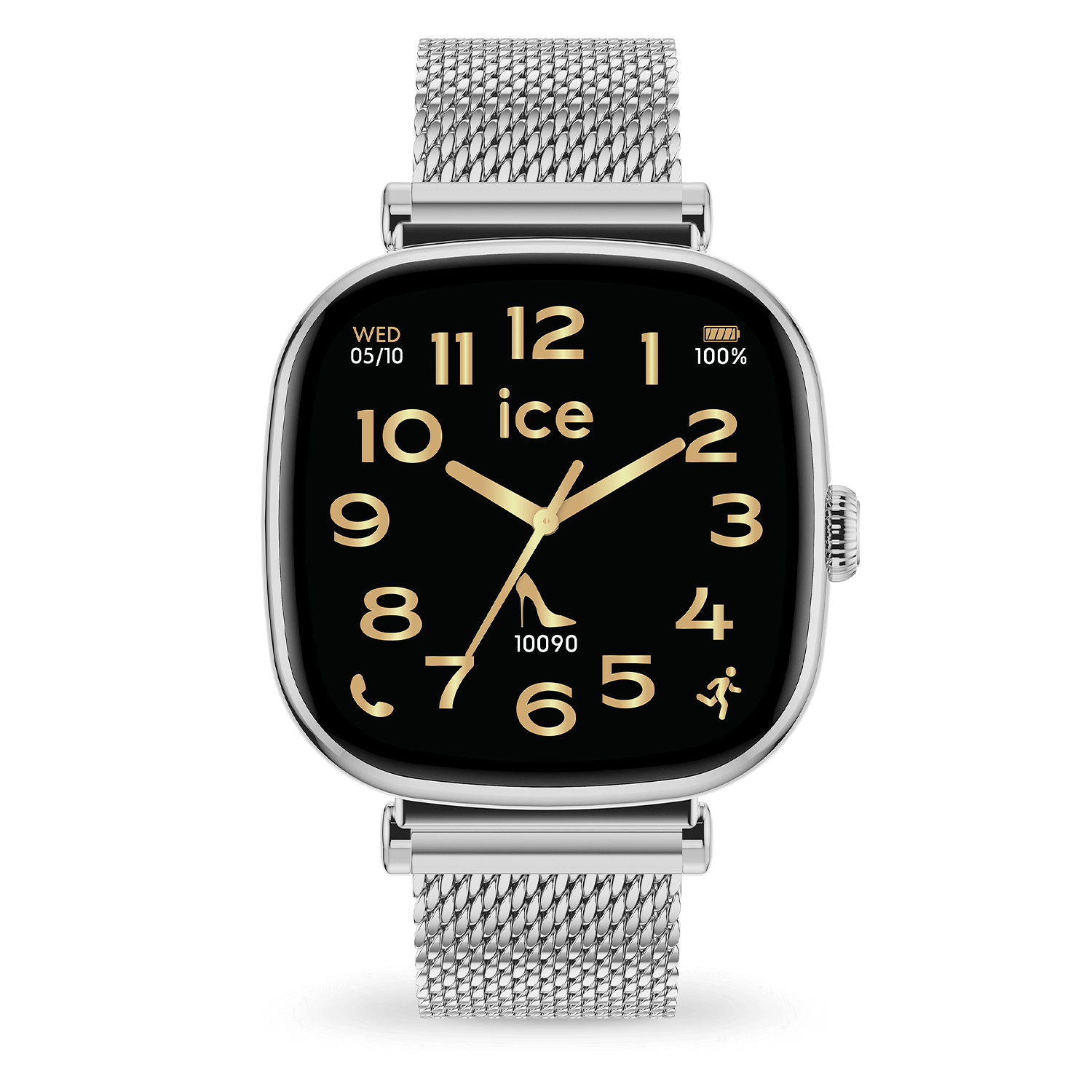 Ice-Watch SMART SQ 2.0 Bracciale in acciaio inossidabile argento 025820