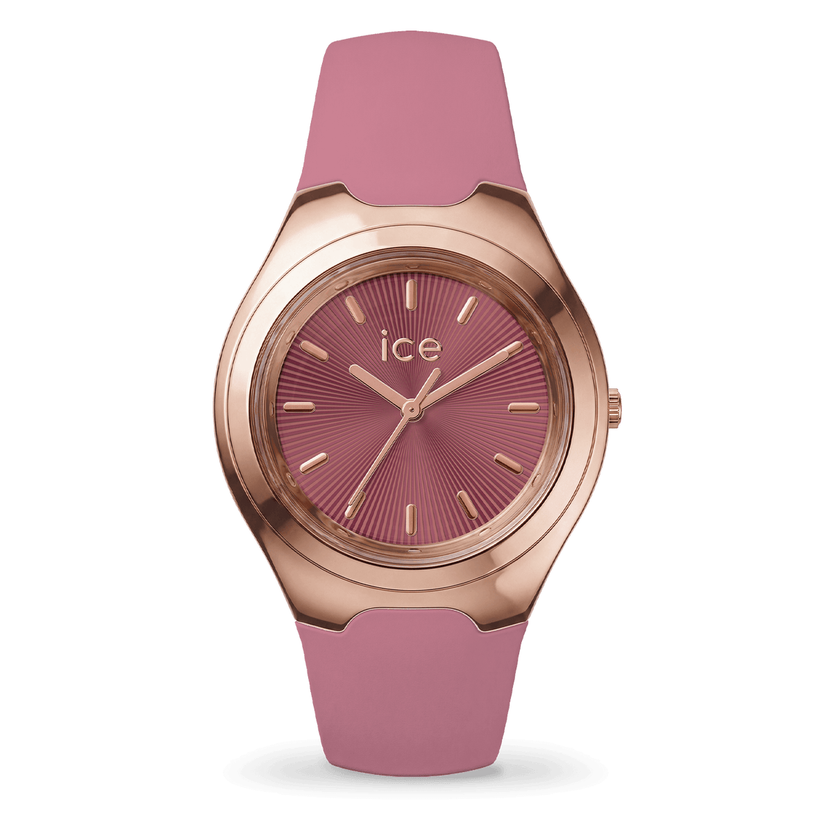 Silikonový pásek Ice-Watch BUBBLE Blush Pink Champagne 025947