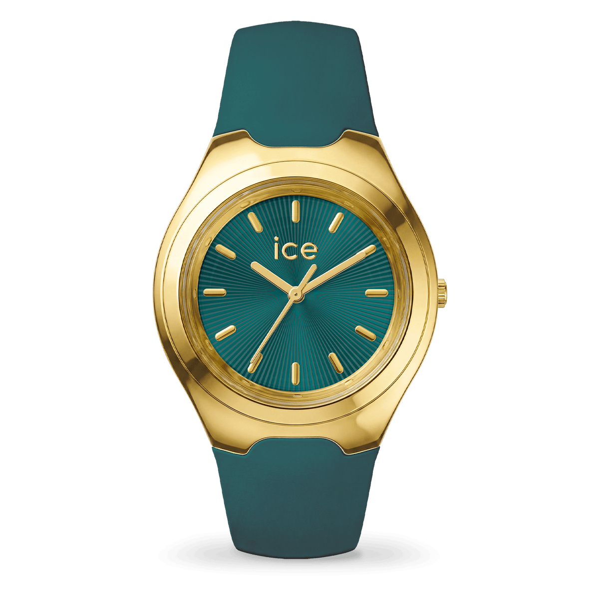 Silikonový řemínek Ice-Watch BUBBLE Verdigris Champagne 025949