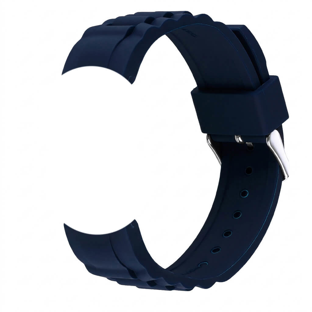 Bracelet de montre Ice-Watch silicone bleu Forever Blue 20 mm boucle argentée