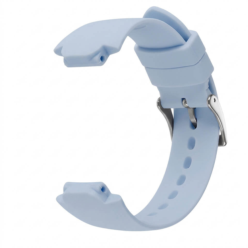 Bracelet de montre Ice-Watch silicone bleu Blue 16 mm boucle argentée