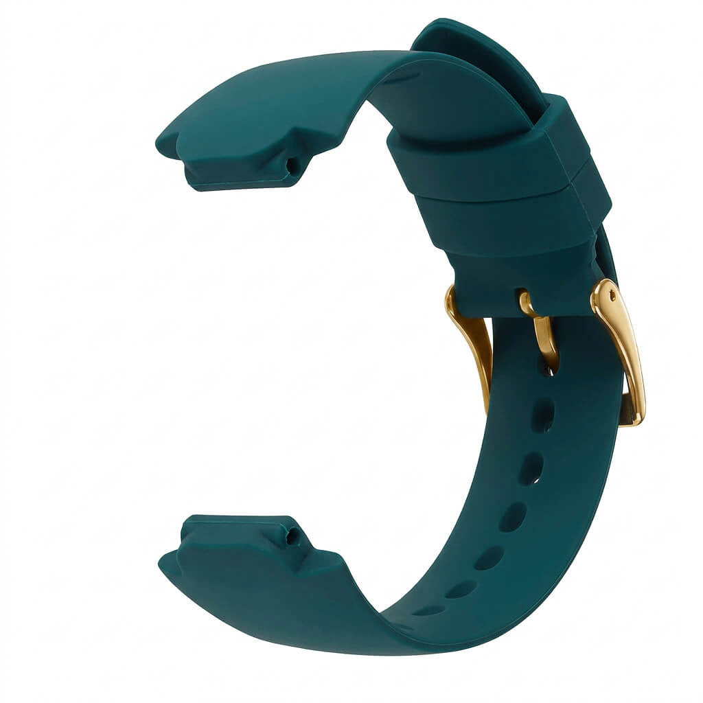 Bracelet de montre Ice-Watch silicone vert Green 16 mm boucle dorée