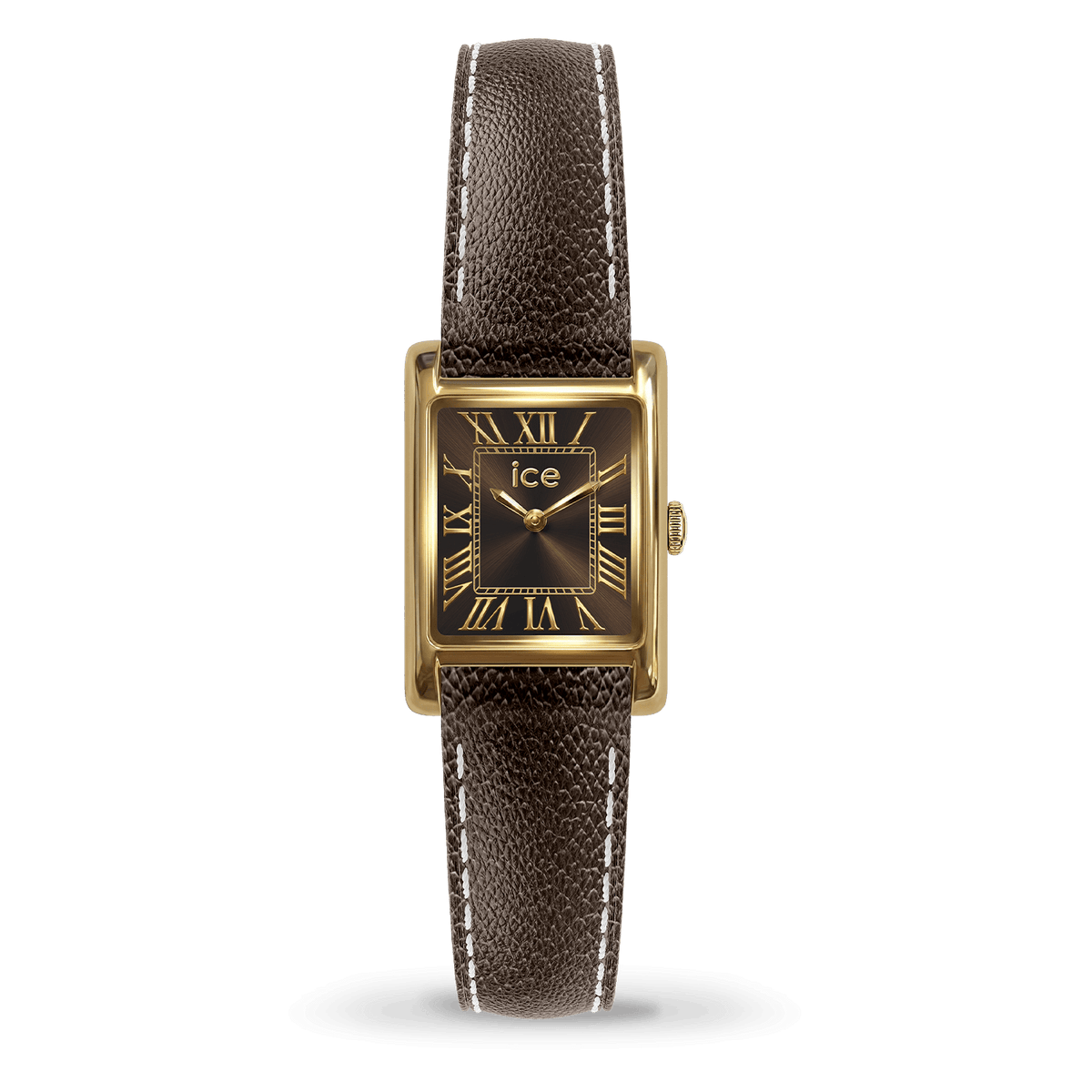 Ice-Watch MIMI SQUARE Oro Chocolate Correa piel 026110