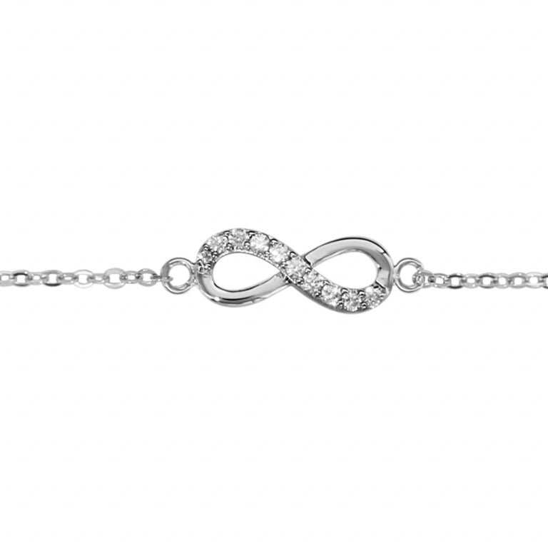 Achtförmiges Armband – Silber | Azuline