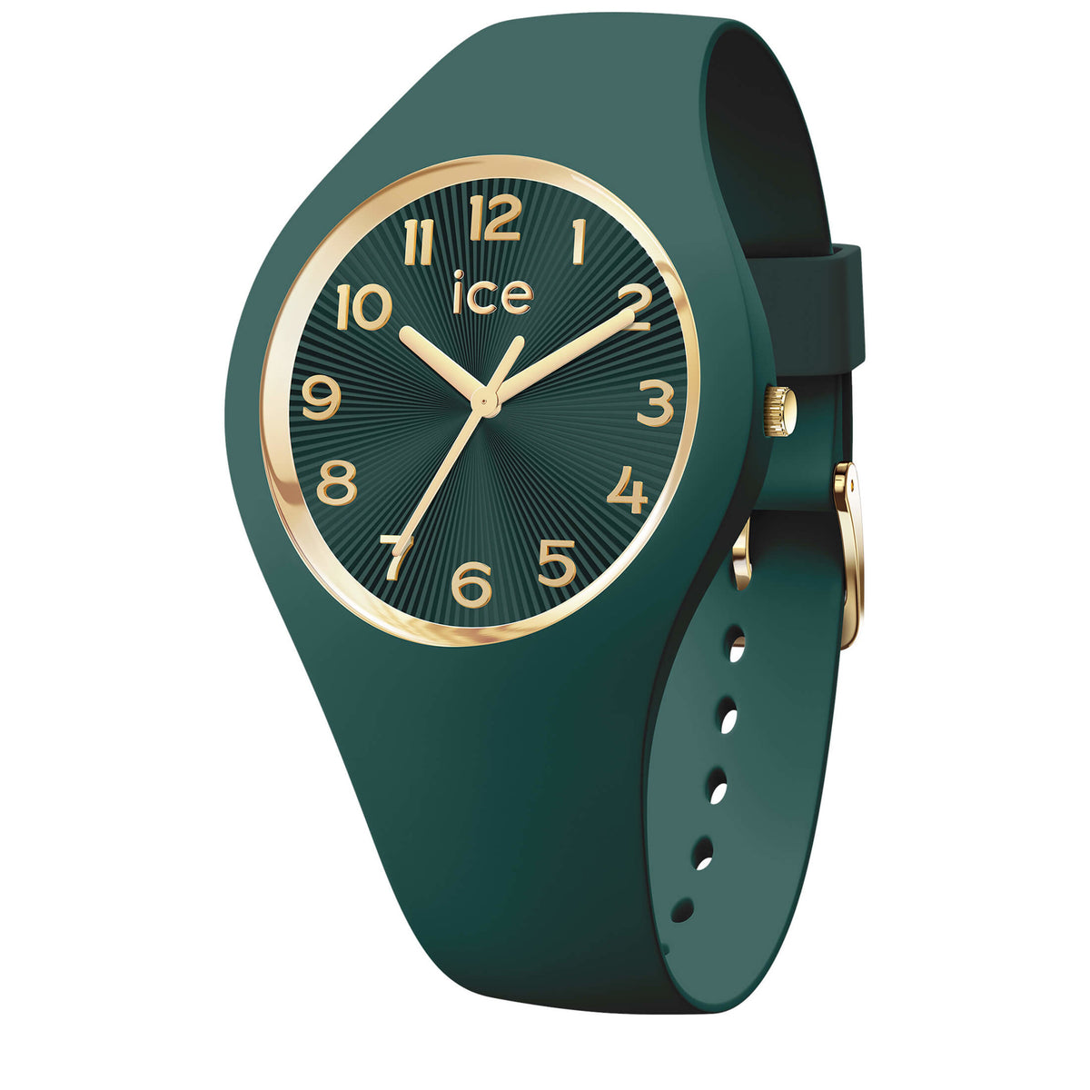 Montre Ice-Watch CHAMPAGNE Teal Gold bracelet silicone 026174