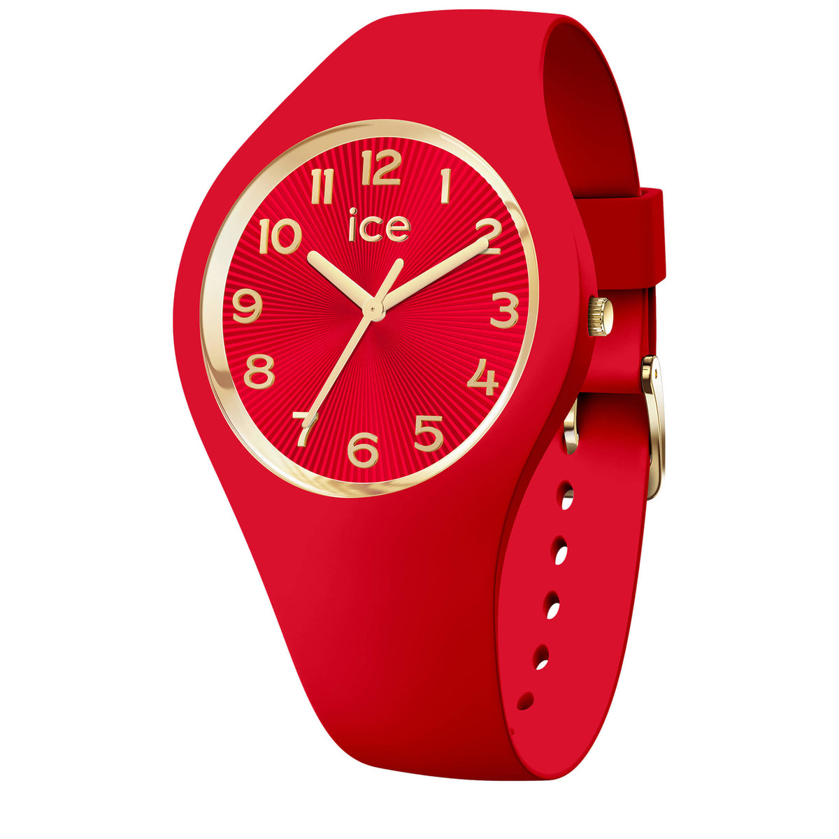 Montre Ice-Watch CHAMPAGNE Loulou Red bracelet silicone 026176