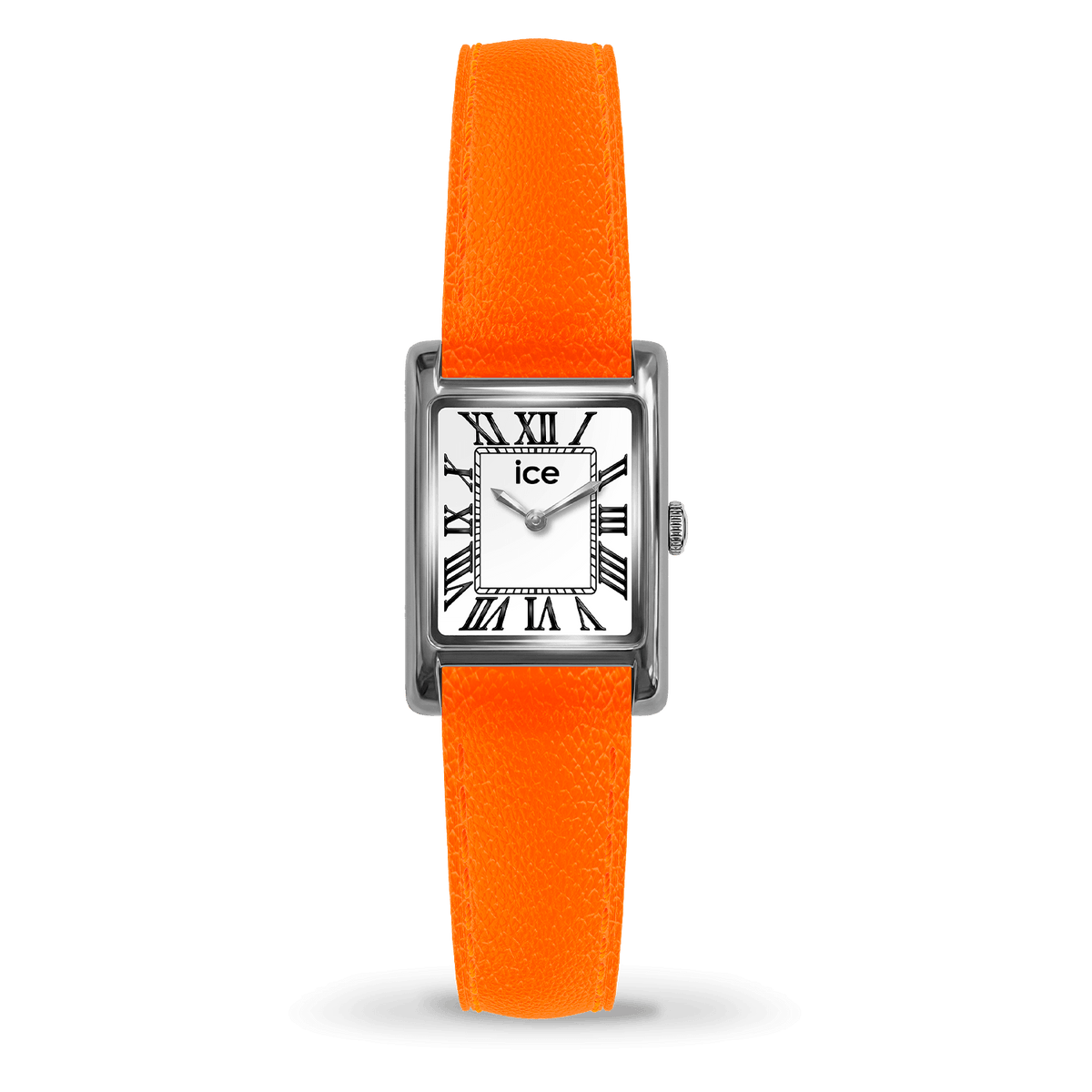 Ice-Watch MIMI SQUARE ネオンオレンジ レザーストラップ 026182