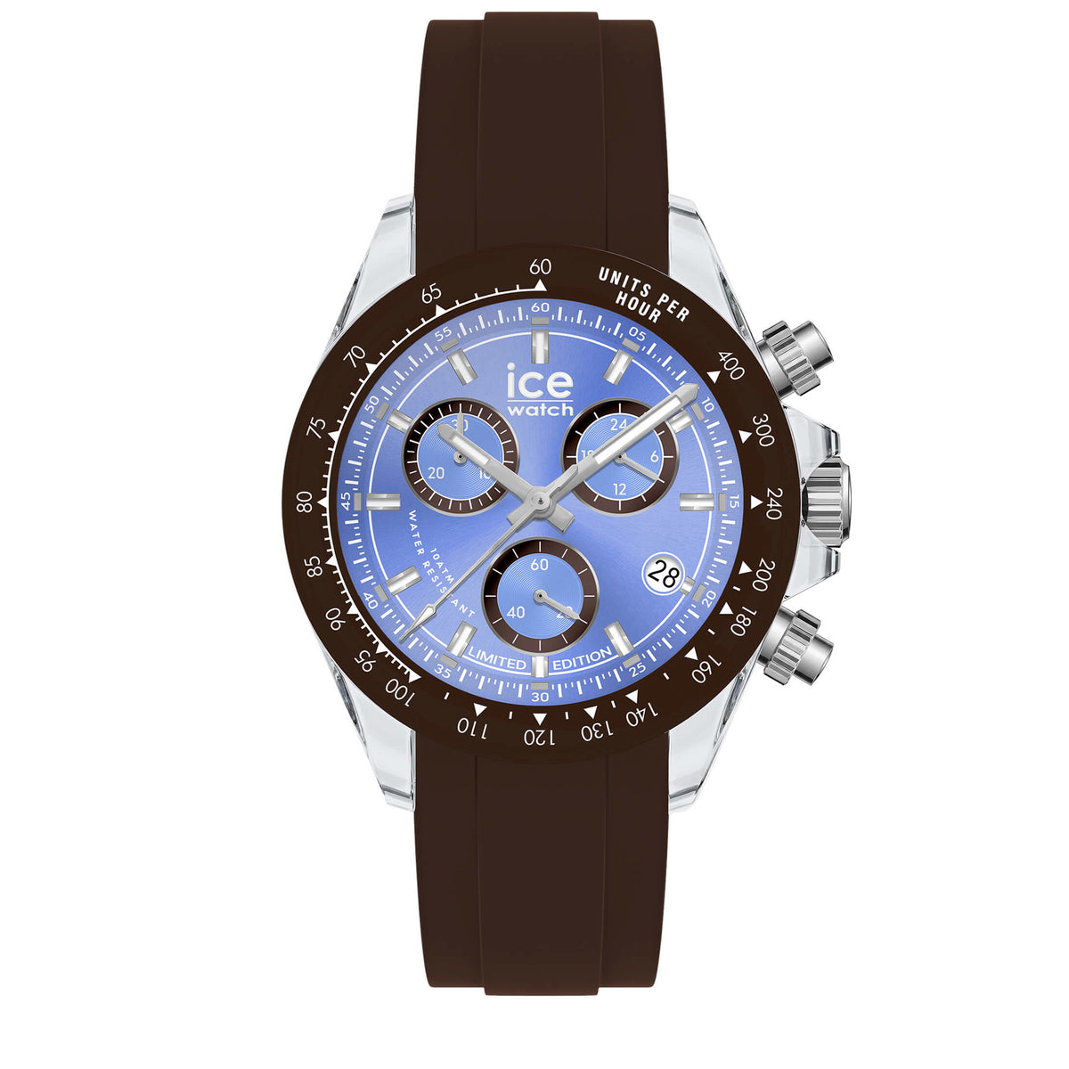 Montre Ice-Watch BEWATCH Brown Admiral Blue bracelet silicone 026310
