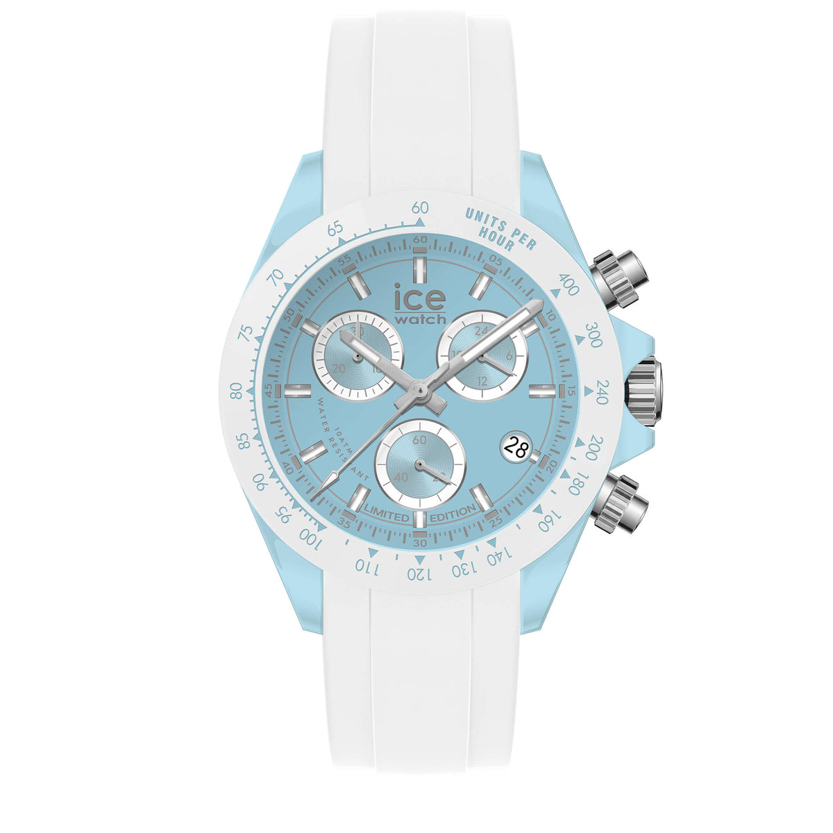 Montre Ice-Watch BEWATCH White Aquamarine bracelet silicone 026313