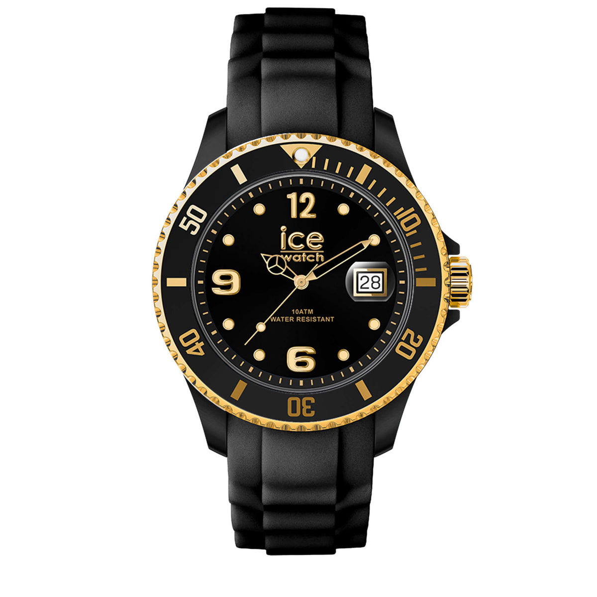 Montre Ice-Watch FOREVER Black Gold Medium bracelet silicone 026505