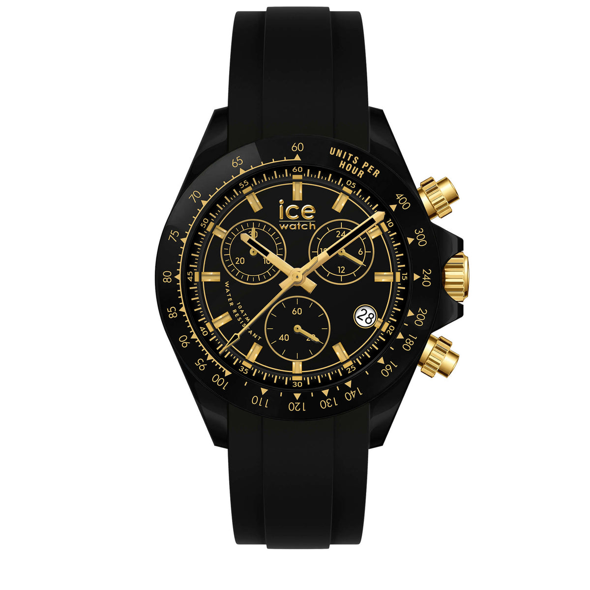 Montre Ice-Watch BEWATCH Black Gold bracelet silicone 026511