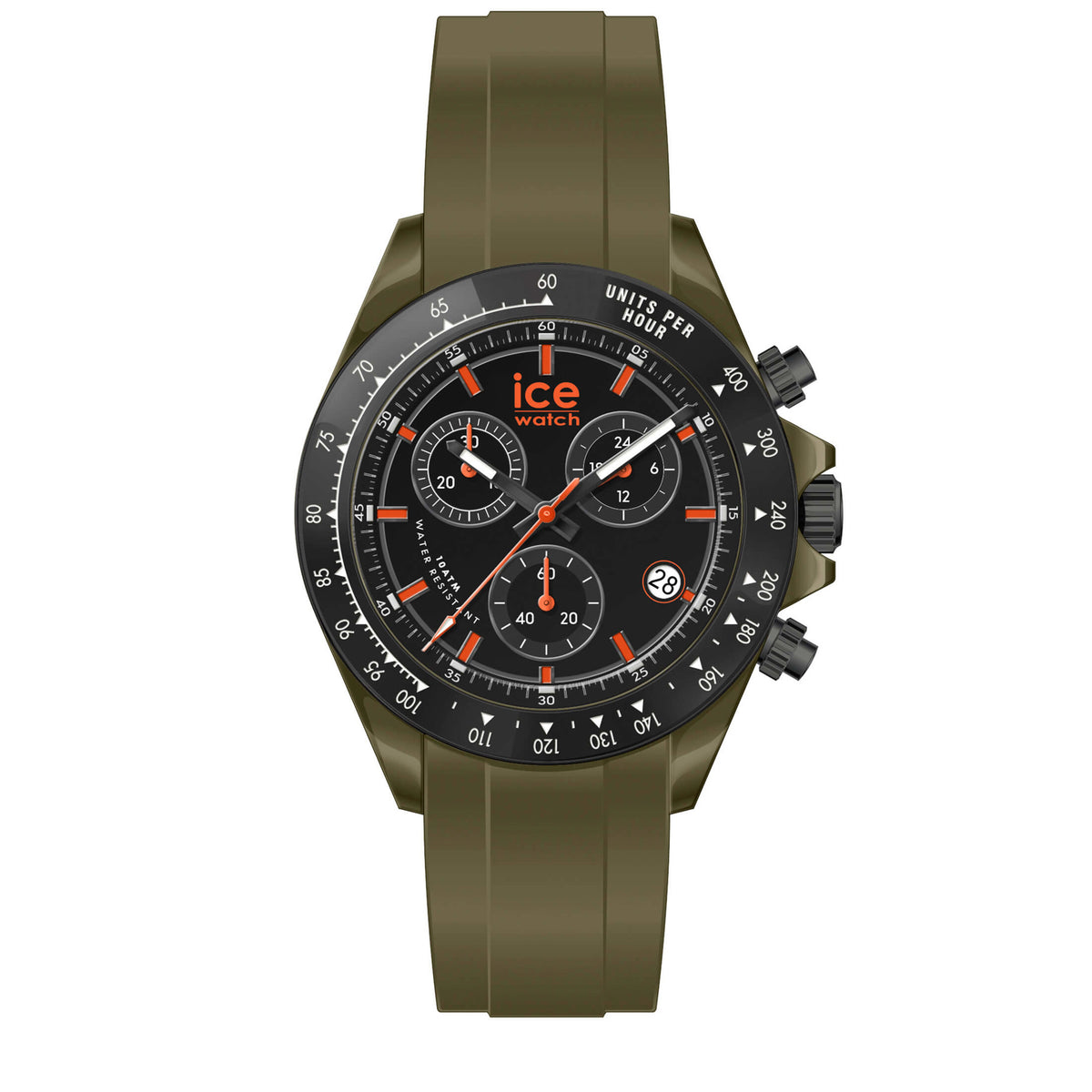 Montre Ice-Watch BEWATCH Khaki Black bracelet silicone 026576