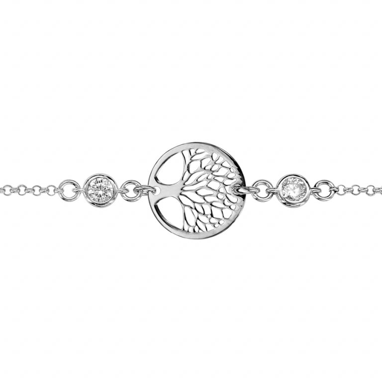 Pulseira Rondelle – Prata | Azuline