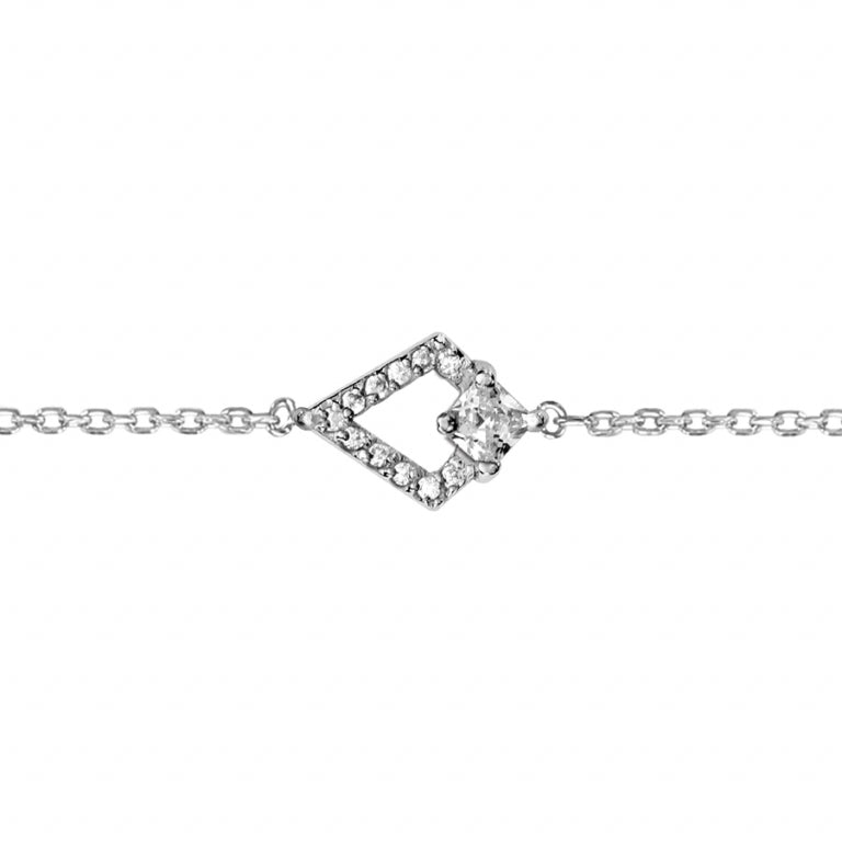 Pulseira Diamante – Prata | Azuline