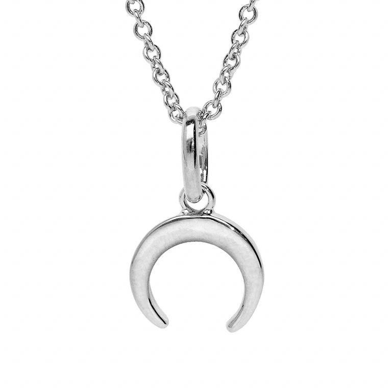 Crescent Halsband – Silver | Azulin