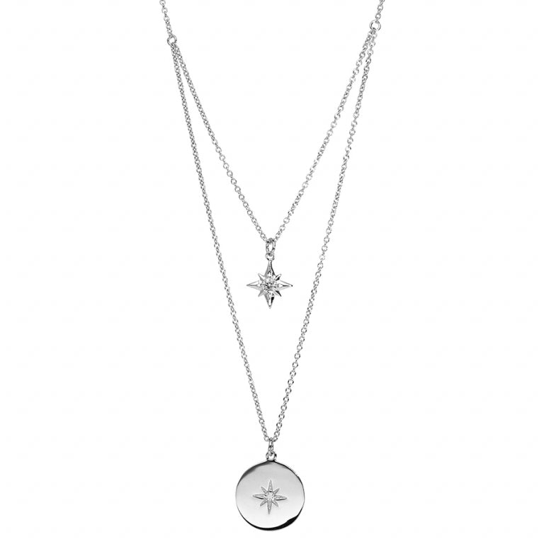 Stjärnhalsband – Silver | Azulin