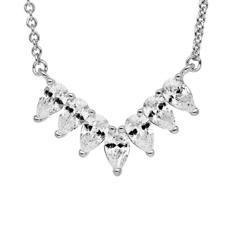 Kronhalsband – Silver | Azulin