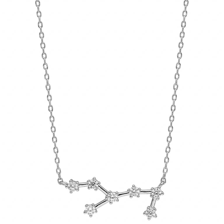Κολιέ Constellation – Ασημί | Άποψη Azulin 2