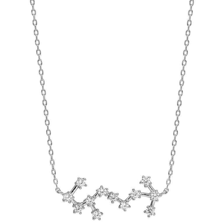 Constellation Halsband – Silver | Azulin view 2