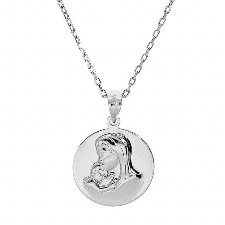 Collar Medalla – Plata | Azuline