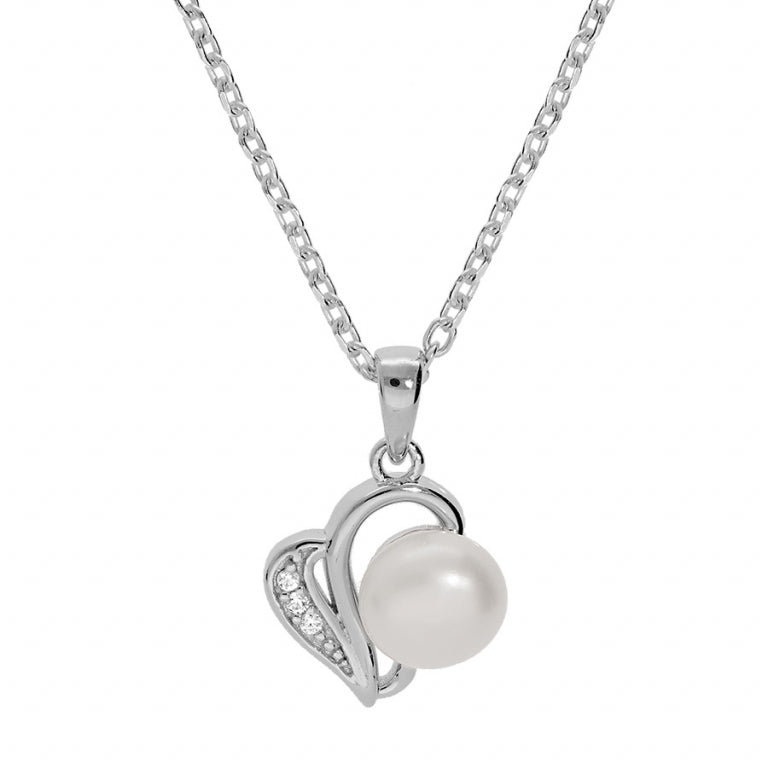 Pearl Necklace – Silver | Azuline