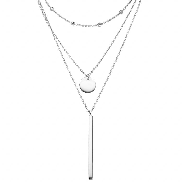 Collier Pastille – Argent | Azuline
