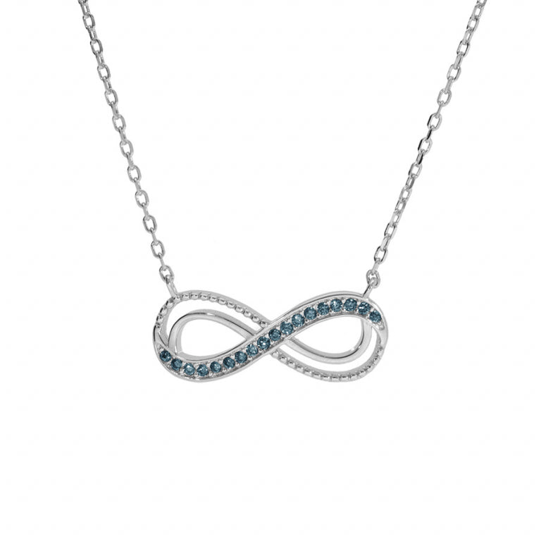 Infinity ketting – zilver | Azulin