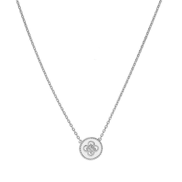Collier Croix – Argent | Azuline vue 2