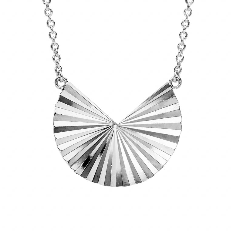 Diamond Geometric Shape Halsband – Silver | Azulin
