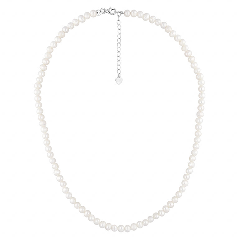 Pearl Necklace – Silver | Azuline