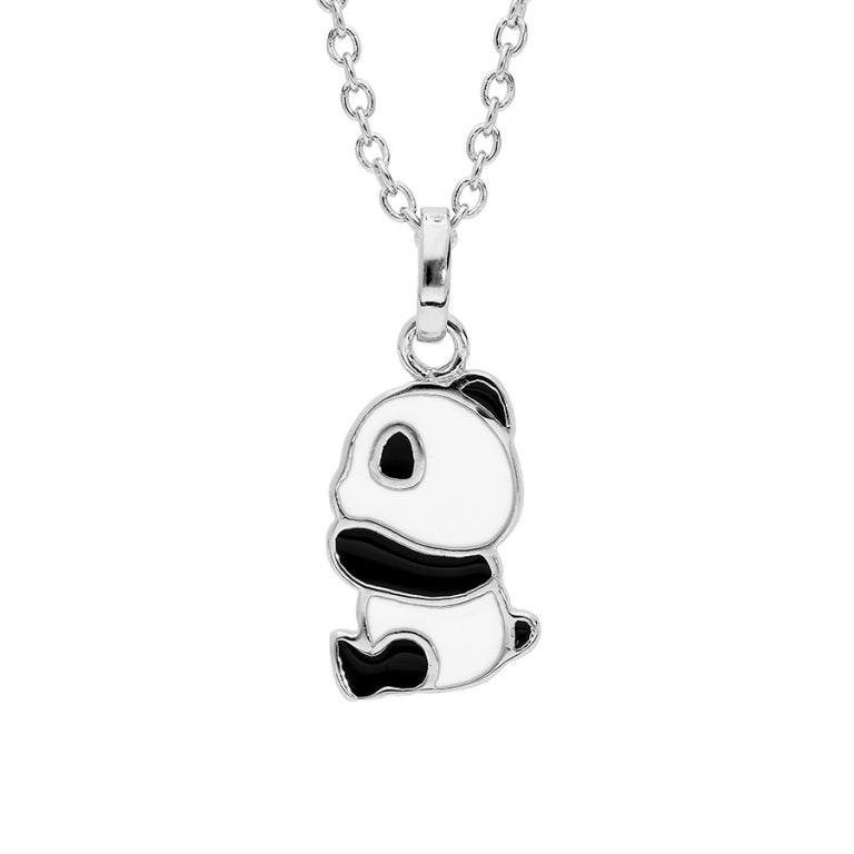 Pandaketting – Zilver | Azulin