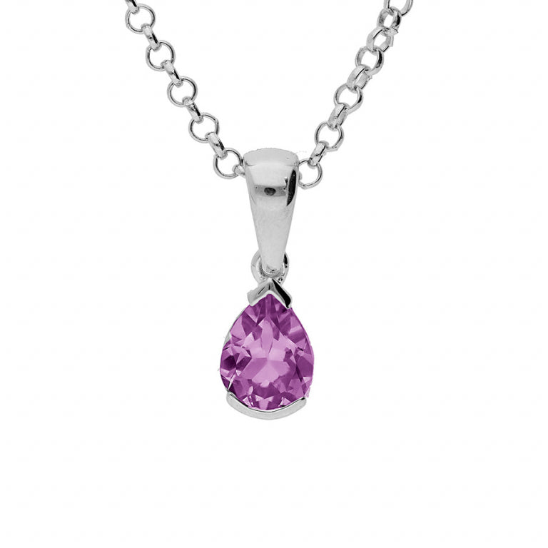 Collar Pera – Plata | Azuline