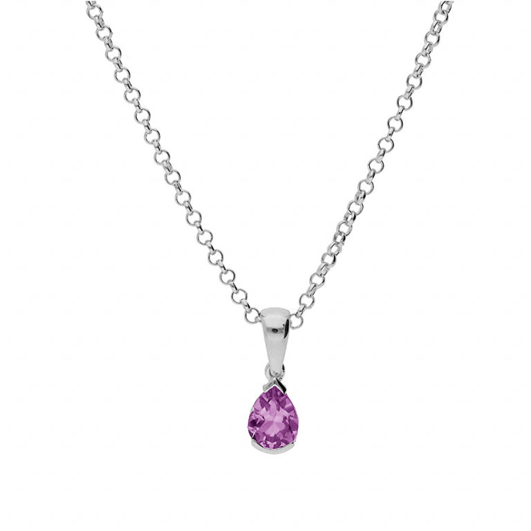 Collar Pera – Plata | Azuline ver 2