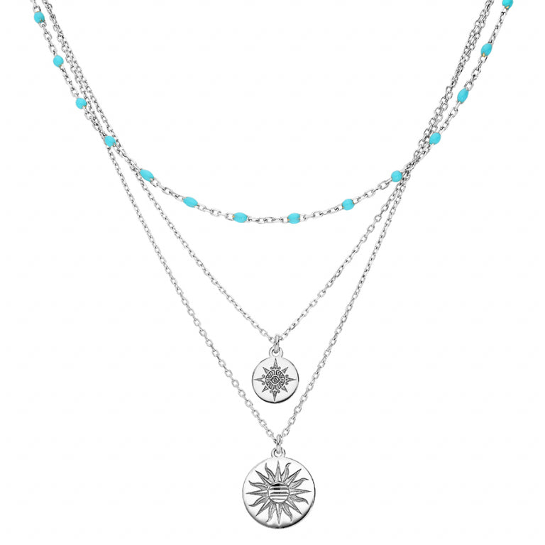 Collar Sol – Plata | Azuline ver 2