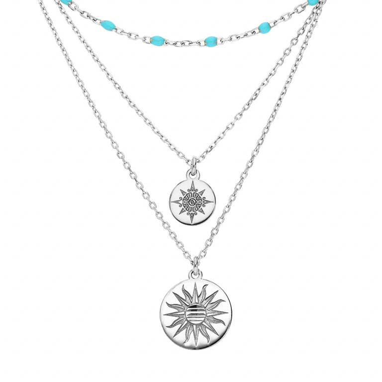 Collar Sol – Plata | Azuline