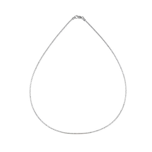 Omega diamanthalsband – Silver | Azulin