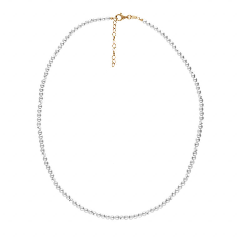 Collar de Perlas – Plata Dorada con Oro Fino | Azuline ver 2