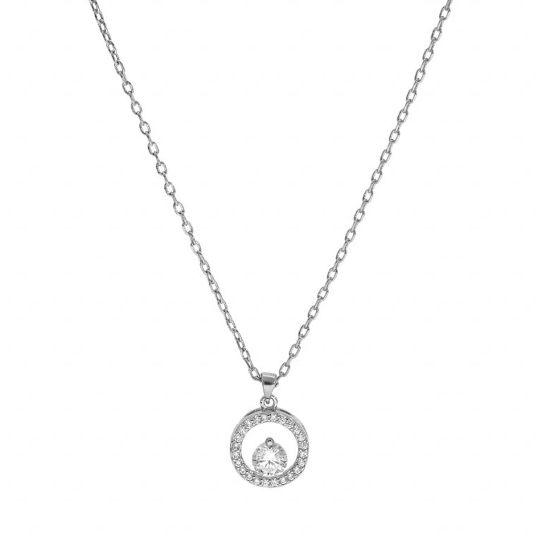 Collar Rondelle – Plata | Azuline ver 2
