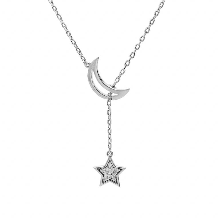 Collar de Borlas – Plata | Azuline ver 2
